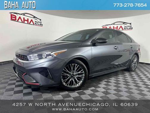 Gravity Gray 2024 Kia Forte GT-Line