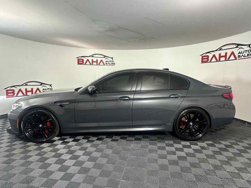 Brands Hatch Grey Metallic 2021 BMW M5 Base
