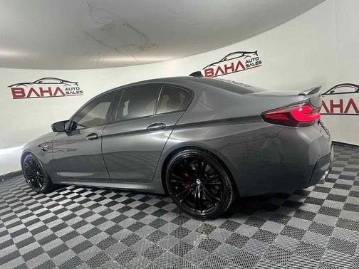 Brands Hatch Grey Metallic 2021 BMW M5 Base