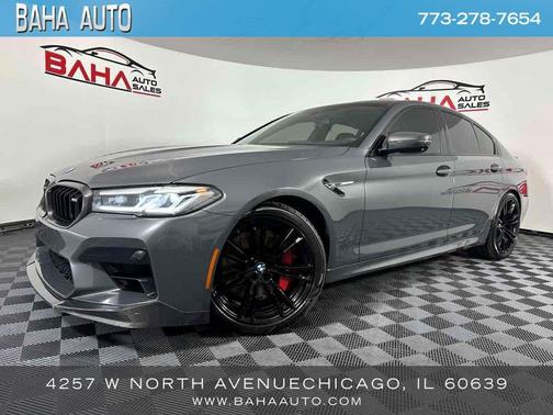 Brands Hatch Grey Metallic 2021 BMW M5 Base