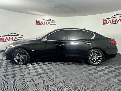 Black Obsidian 2015 INFINITI Q50 Sport