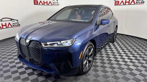 Phytonic Blue Metallic 2023 BMW iX xDrive50