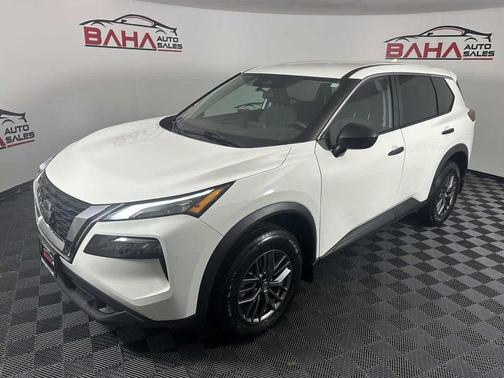 Glacier White 2021 Nissan Rogue S