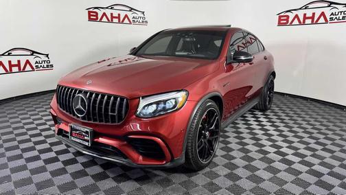 designo Cardinal Red Metallic 2019 Mercedes-Benz AMG GLC 63 S 4MATIC+ Coupe