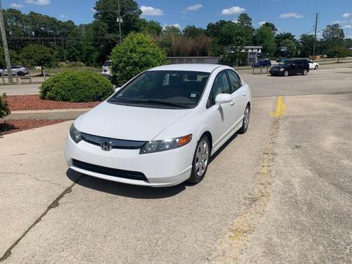 White 2006 Honda Civic LX