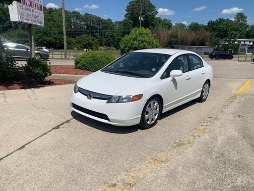 White 2006 Honda Civic LX