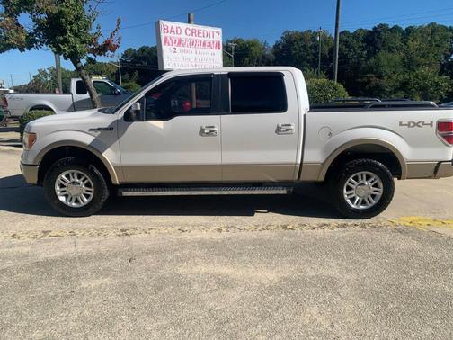 White 2012 Ford F-150 Lariat