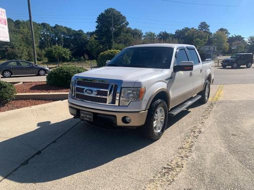 White 2012 Ford F-150 Lariat
