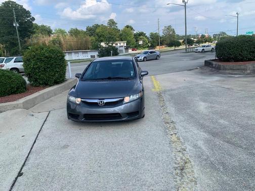 Gray 2011 Honda Civic LX