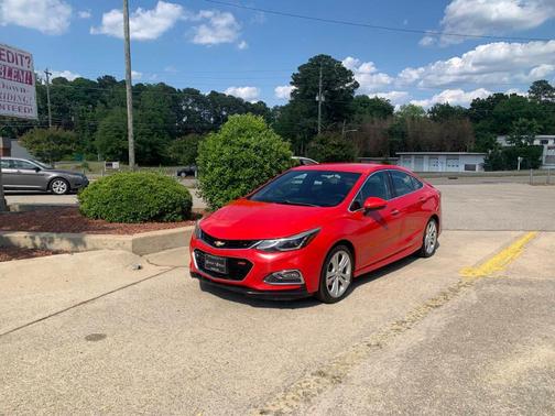 Blue 2016 Chevrolet Cruze Premier Auto