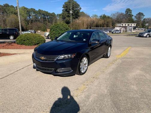 Blue 2017 Chevrolet Impala 1LT