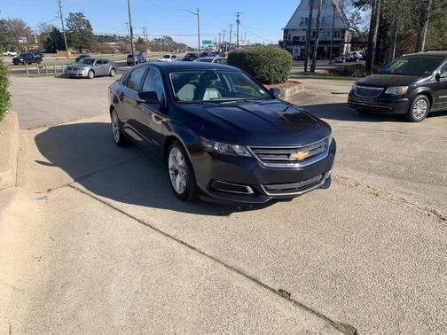 Blue 2017 Chevrolet Impala 1LT