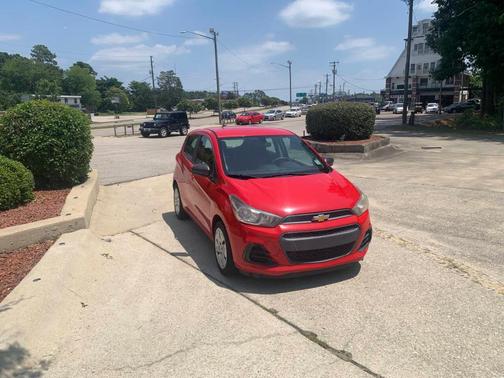 Red 2017 Chevrolet Spark LS