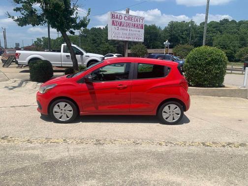 Red 2017 Chevrolet Spark LS