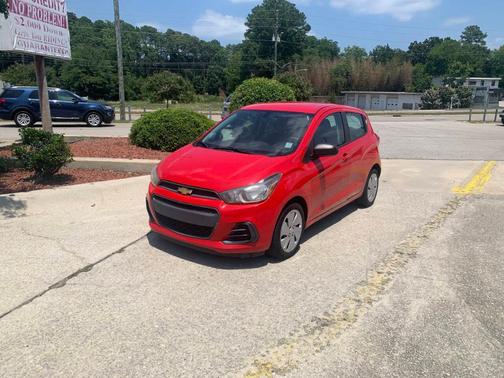 Red 2017 Chevrolet Spark LS