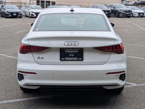 White 2024 Audi A3 Premium