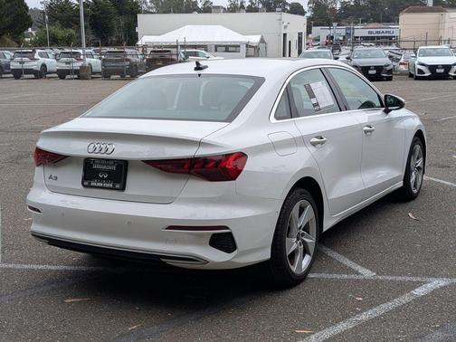 White 2024 Audi A3 Premium