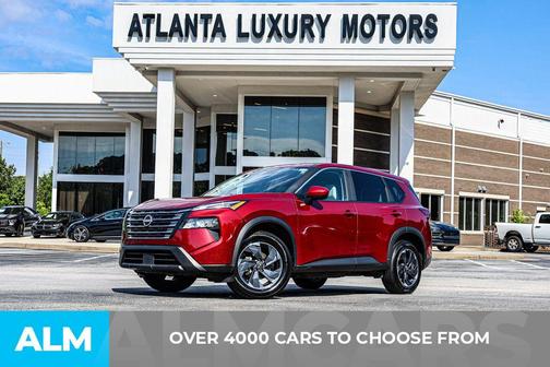 Scarlet Ember 2025 Nissan Rogue SV