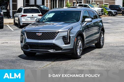 Silver Metallic 2024 Cadillac XT4 Premium Luxury