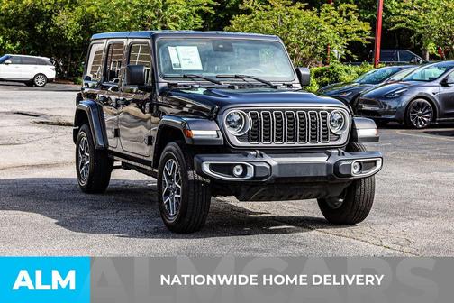 Granite Crystal Clearcoat Metallic 2025 Jeep Wrangler Sahara