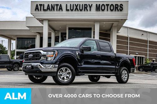 Blue 2023 Ford F-150 XLT