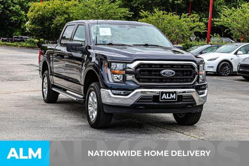 Blue 2023 Ford F-150 XLT