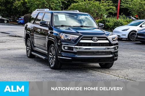 Midnight Black Metallic 2023 Toyota 4Runner Limited