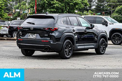 Jet Black Mica 2025 Mazda CX-50 Hybrid Premium Package