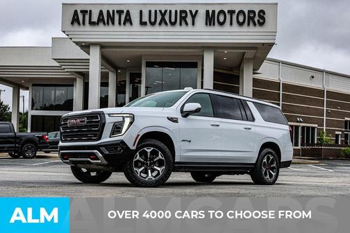 White 2025 GMC Yukon XL AT4