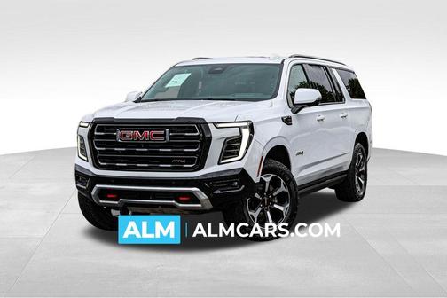 White 2025 GMC Yukon XL AT4