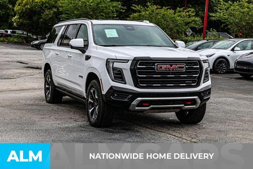 White 2025 GMC Yukon XL AT4