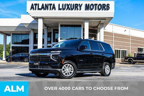 Black 2025 Chevrolet Tahoe LT