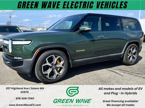 Green 2024 Rivian R1S Adventure Quad Motor Large Pack