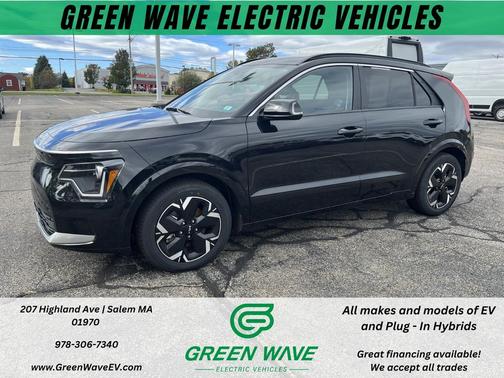 Aurora Black Pearl 2023 Kia Niro EV Wind