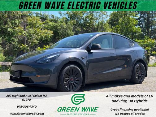 Stealth Grey 2025 Tesla Model Y Long Range Dual Motor All-Wheel Drive