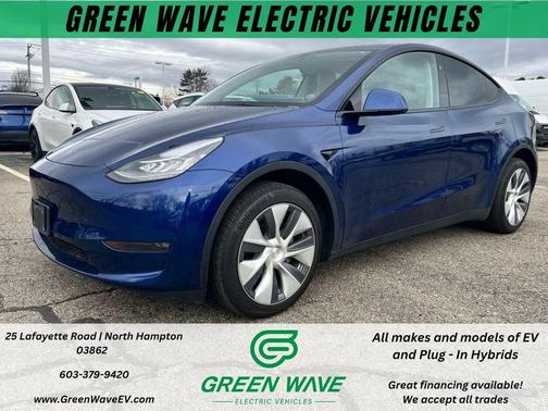 Deep Blue Metallic 2023 Tesla Model Y Long Range Dual Motor All-Wheel Drive