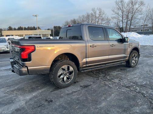 Gray 2023 Ford F-150 Lightning LARIAT