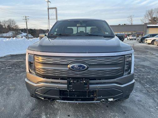 Gray 2023 Ford F-150 Lightning LARIAT