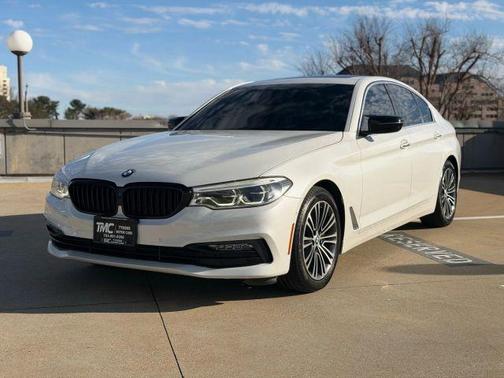 White 2017 BMW 540 i xDrive