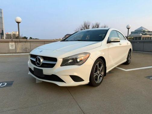 White 2014 Mercedes-Benz CLA-Class Base