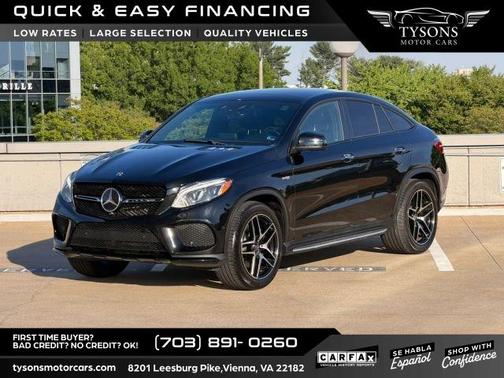 Black 2019 Mercedes-Benz AMG GLE 43 4MATIC Coupe