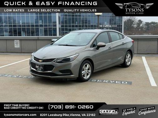 Brown 2017 Chevrolet Cruze LT