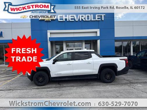 Summit White 2024 Chevrolet Silverado EV Work Truck