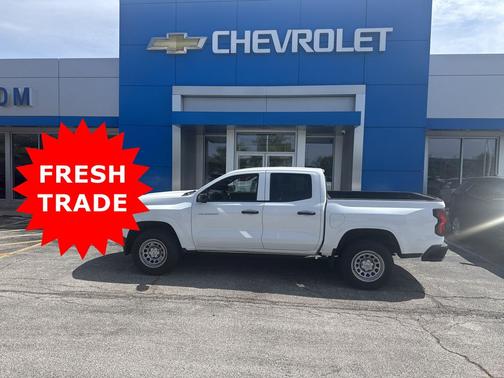 Summit White 2023 Chevrolet Colorado WT
