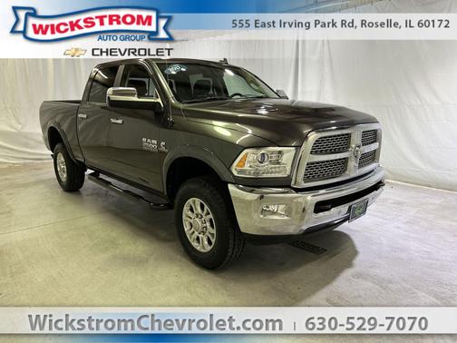 Granite Crystal Metallic Clearcoat 2017 RAM 2500 Laramie Crew Cab 4x4 6'4' Box