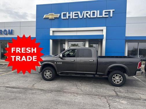 Granite Crystal Metallic Clearcoat 2017 RAM 2500 Laramie Crew Cab 4x4 6'4' Box