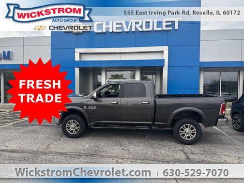 Granite Crystal Metallic Clearcoat 2017 RAM 2500 Laramie Crew Cab 4x4 6'4' Box