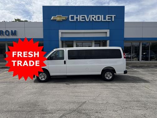 Summit White 2024 Chevrolet Express 3500 RWD 3500 Extended Wheelbase LS