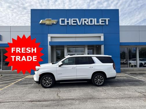 Summit White 2022 Chevrolet Tahoe LT