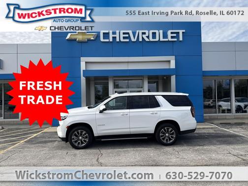 Summit White 2022 Chevrolet Tahoe LT